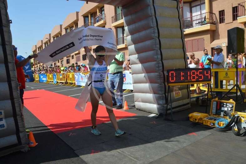 Imagen de archivo del Triatlón de Salinetas de 2018 (Foto TA)